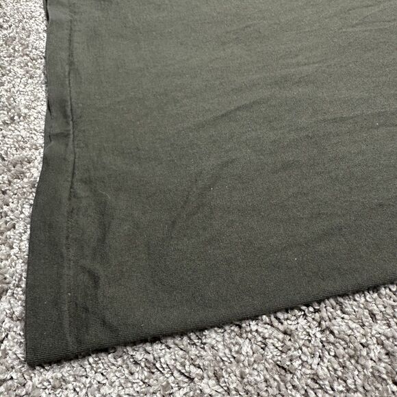 Vintage Men XL Alore Wolf print t shirt Olive Single stitch Aztec SS Southwest - Picture 4 of 8